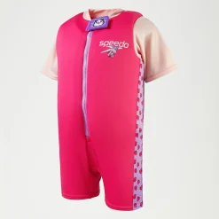 Combinaison de flottaison Bébé Learn to Swim Aria la loutre de mer rose