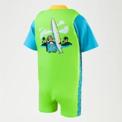 Combinaison de flottaison Bébé Learn to Swim Chima le pingouin africain vert