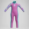 Combinaison de protection solaire Bébé Learn to Swim All-in-One rose