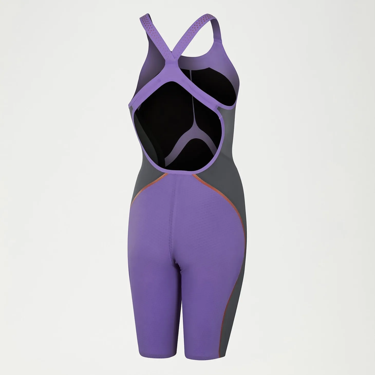 Combinaison Fastskin Femme LZR Pure Intent dos ouvert Purple Reign