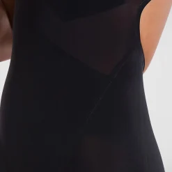 Combinaison Fastskin Femme LZR Pure Valor dos ouvert noir