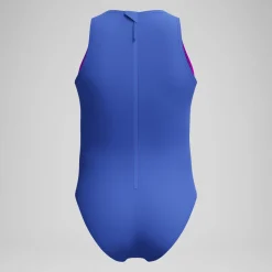 Combinaison Fille Hydrasuit imprimée bleu/rose