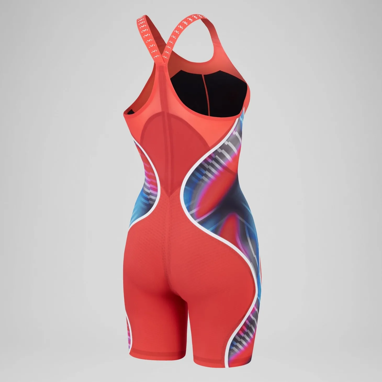Combinaison partielle à dos fermé - Fastskin LZR Pure Intent 2.0 pour Femmes Bleu/Rouge