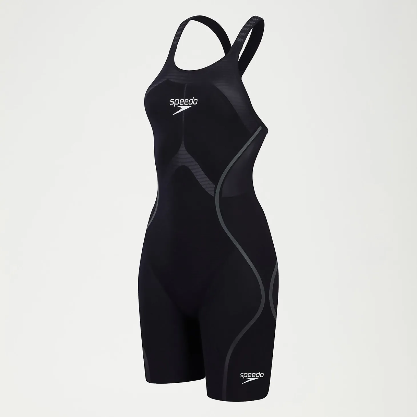 Combinaison partielle dos ouvert Femme Fastskin LZR Pure Intent 2.0 Noir/Irisé