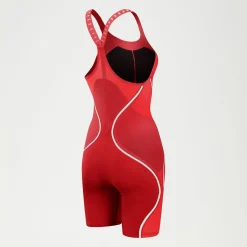 Combinaison partielle dos fermé Femme Fastskin LZR Pure Intent 2.0 Rouge/Blanc
