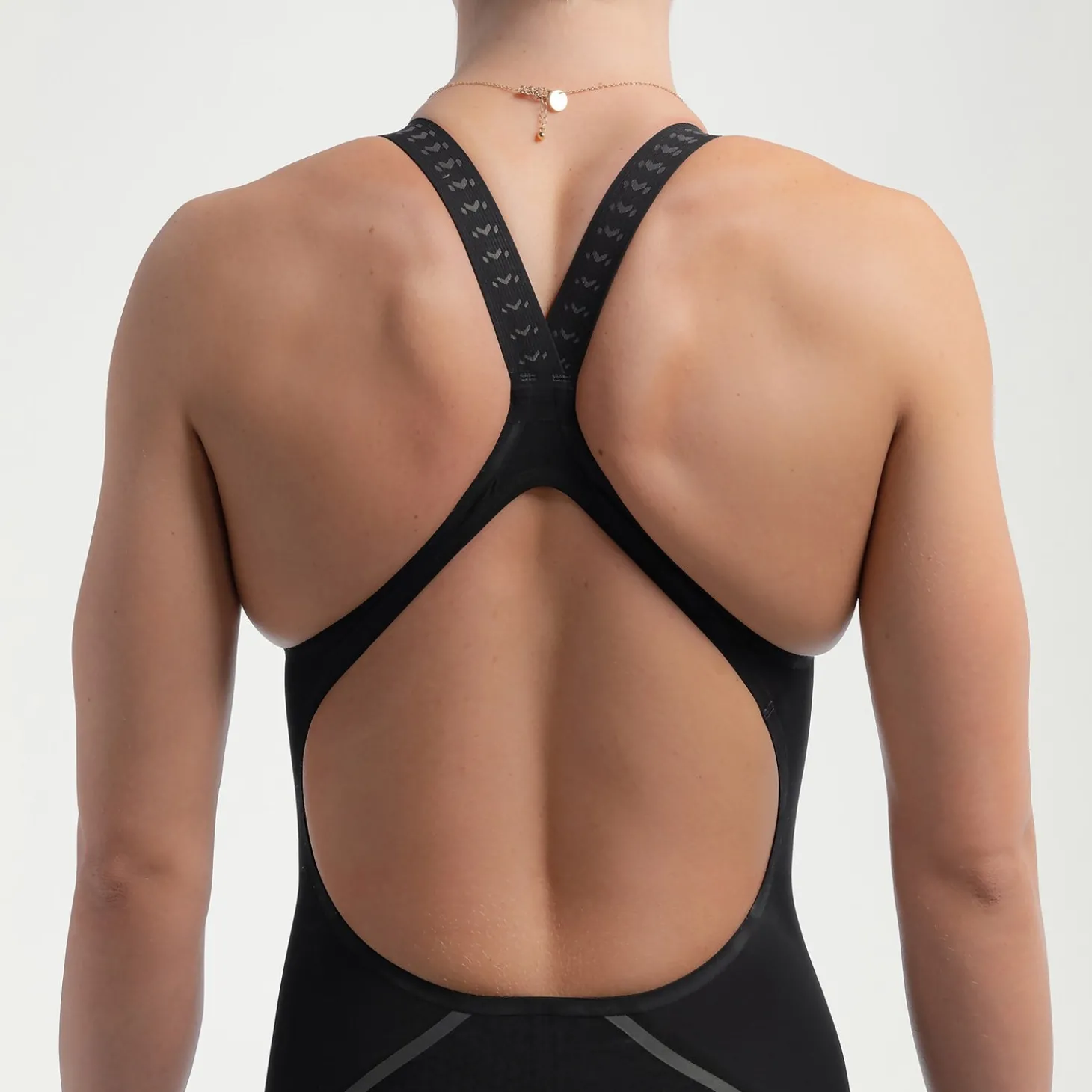 Combinaison partielle dos ouvert Femme Fastskin LZR Pure Intent 2.0 Noir/Irisé