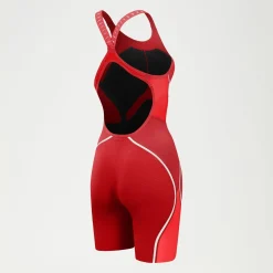 Combinaison partielle dos ouvert Femme Fastskin LZR Pure Intent 2.0 Rouge/Blanc