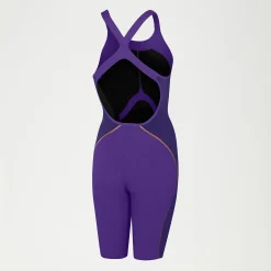 Combinaison partielle Femme LZR Pure Intent dos ouvert Violet