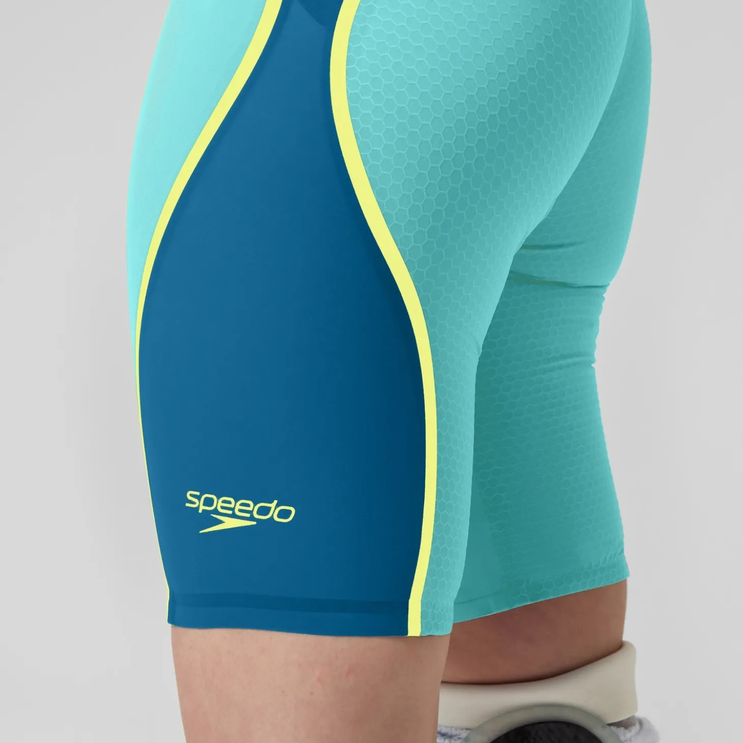 Combinaison partielle Femme LZR Pure Intent dos ouvert 2.0 turquoise