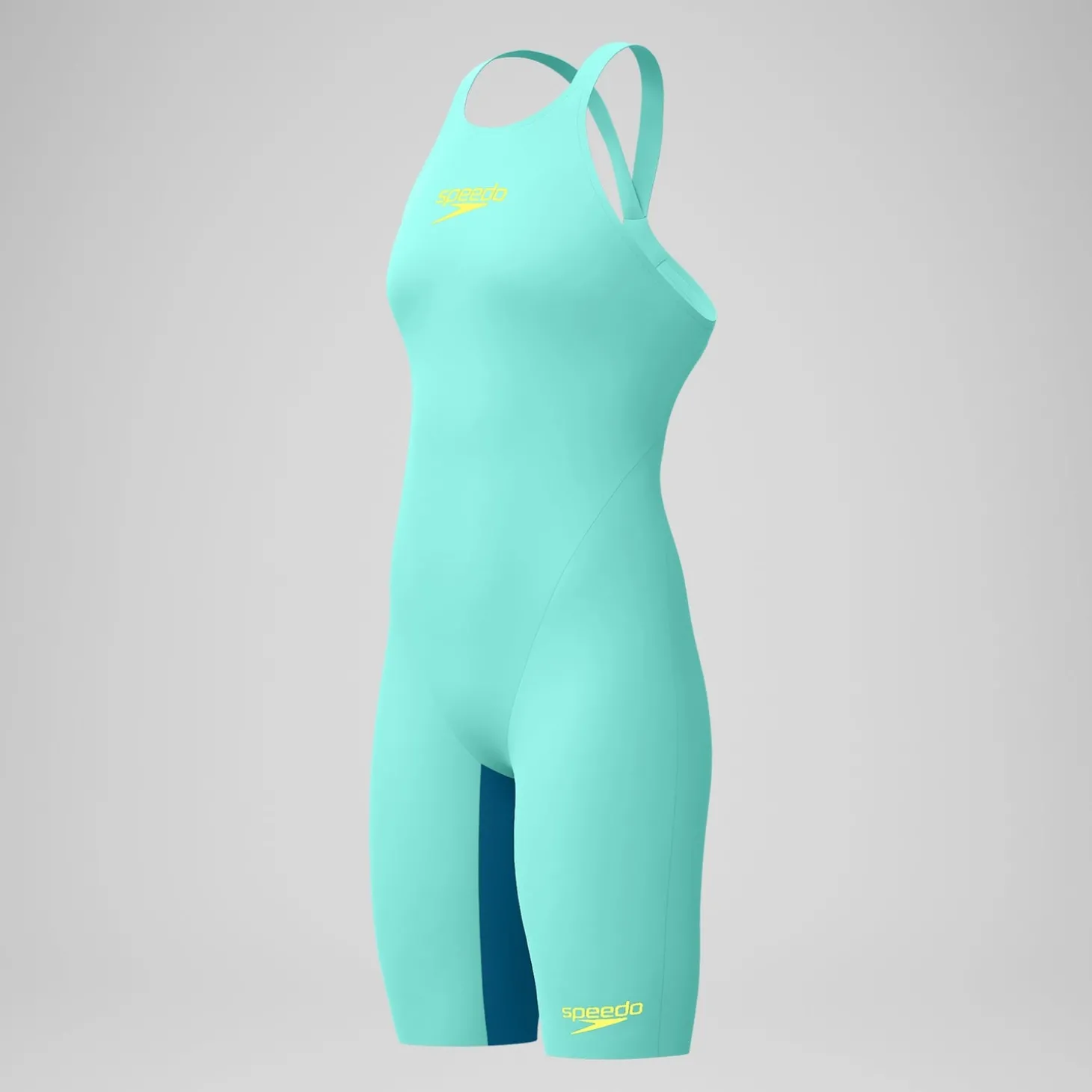 Combinaison partielle Femme LZR Pure Valor dos ouvert 2.0 turquoise