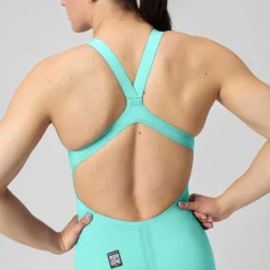 Combinaison partielle Femme LZR Pure Valor dos ouvert 2.0 turquoise