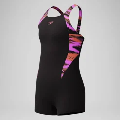 Combishort Fille HyperBoom Splice noir/rose