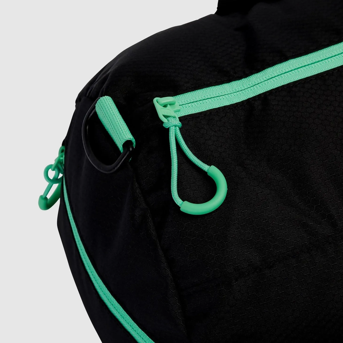 Duffel bag noir/vert