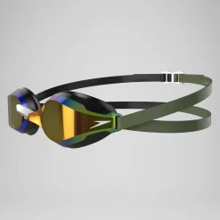 Fastskin Speedsocket 2 Mirror lunettes Noir/Vert campagne/Fumée grise