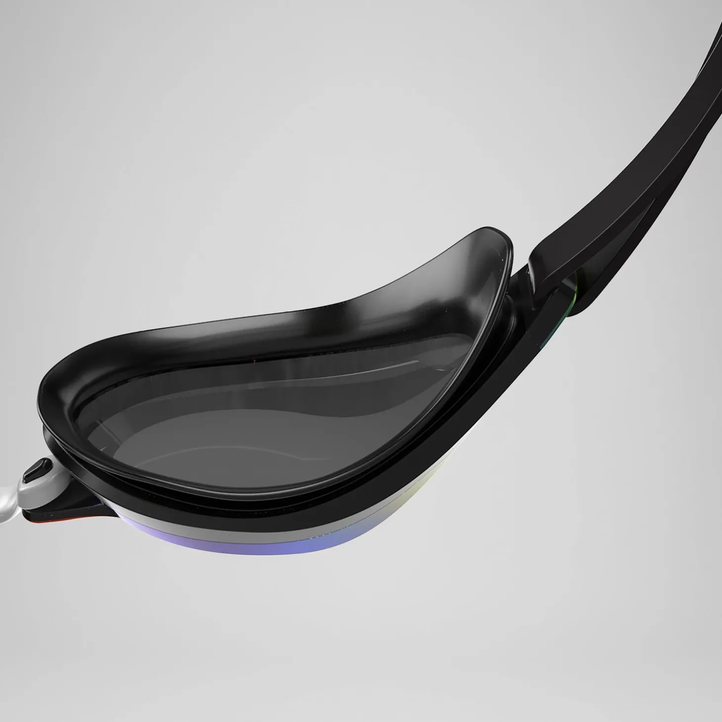 Fastskin Speedsocket 2 Mirror lunettes Noir/Vert campagne/Fumée grise