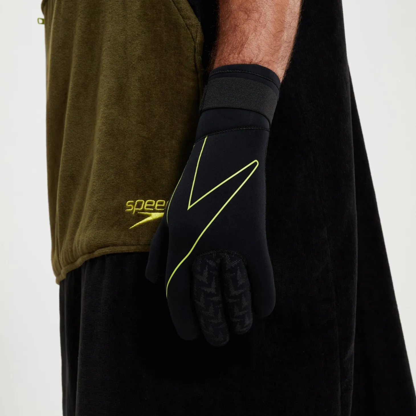 Gants de plongée pour adultes Noir/Jaune