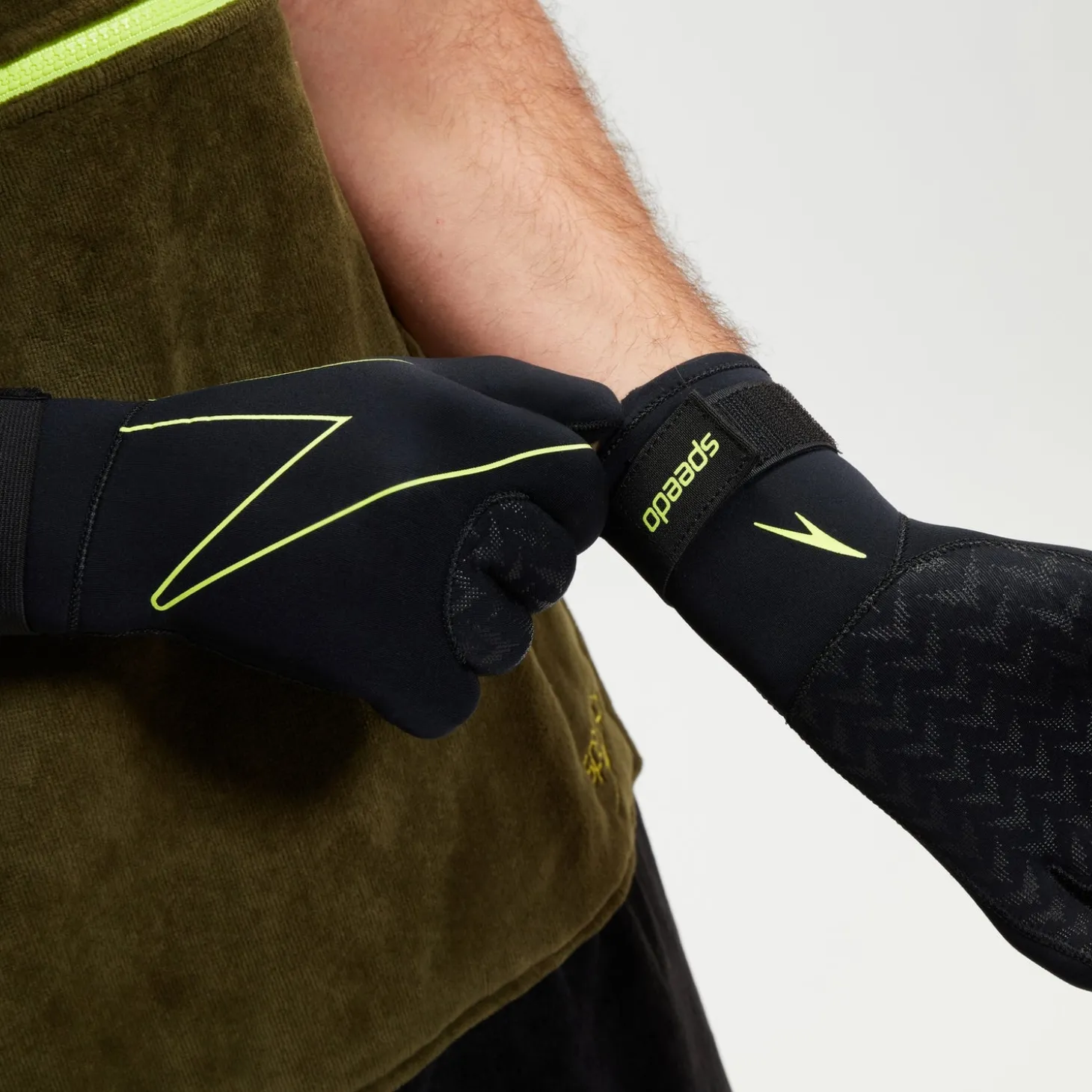 Gants de plongée pour adultes Noir/Jaune