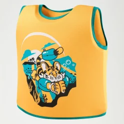 Gilet de flottaison Bébé Learn to Swim Aanadi le bébé tigre du Bengale orange