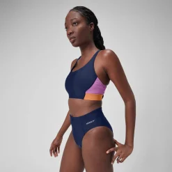 Haut color-block pour Femmes Bleu céruléen