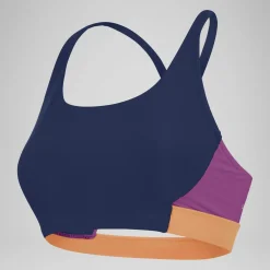 Haut color-block pour Femmes Bleu céruléen