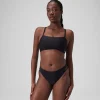 Haut court dos nageur Femme Gris foncé