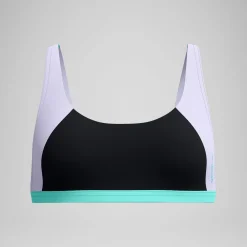 Haut de bikini Femme Colourblock FLU3NTE convertible noir