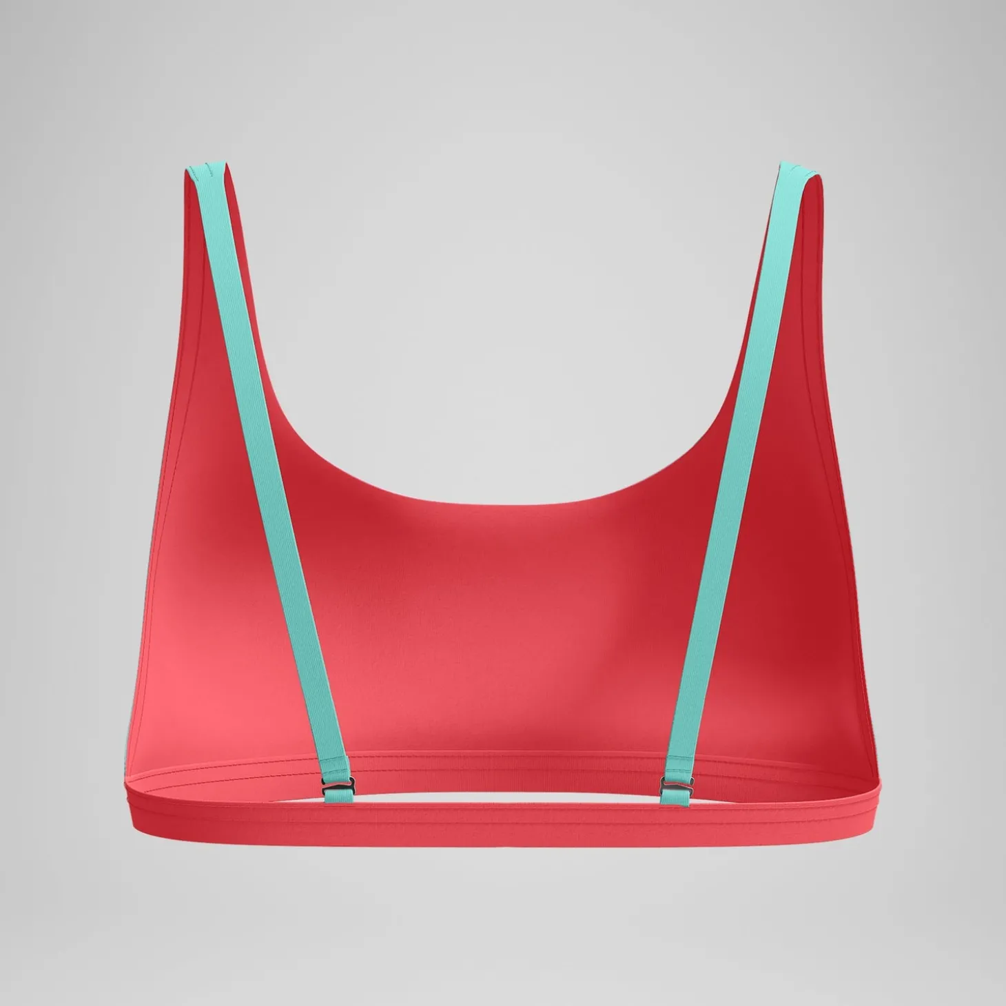 Haut de bikini Femme Colourblock FLU3NTE convertible lilas/vert