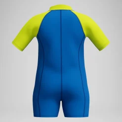 Haut et short de protection solaire Garçon Learn to Swim bleu