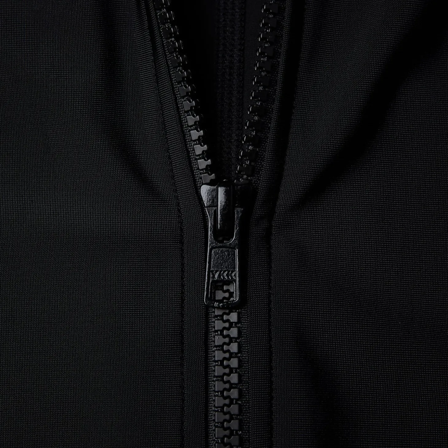Haut zippé Homme à manches longues Essential noir