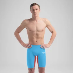Jammer - Fastskin LZR Pure Valor 2.0 pour Hommes Bleu/Rouge