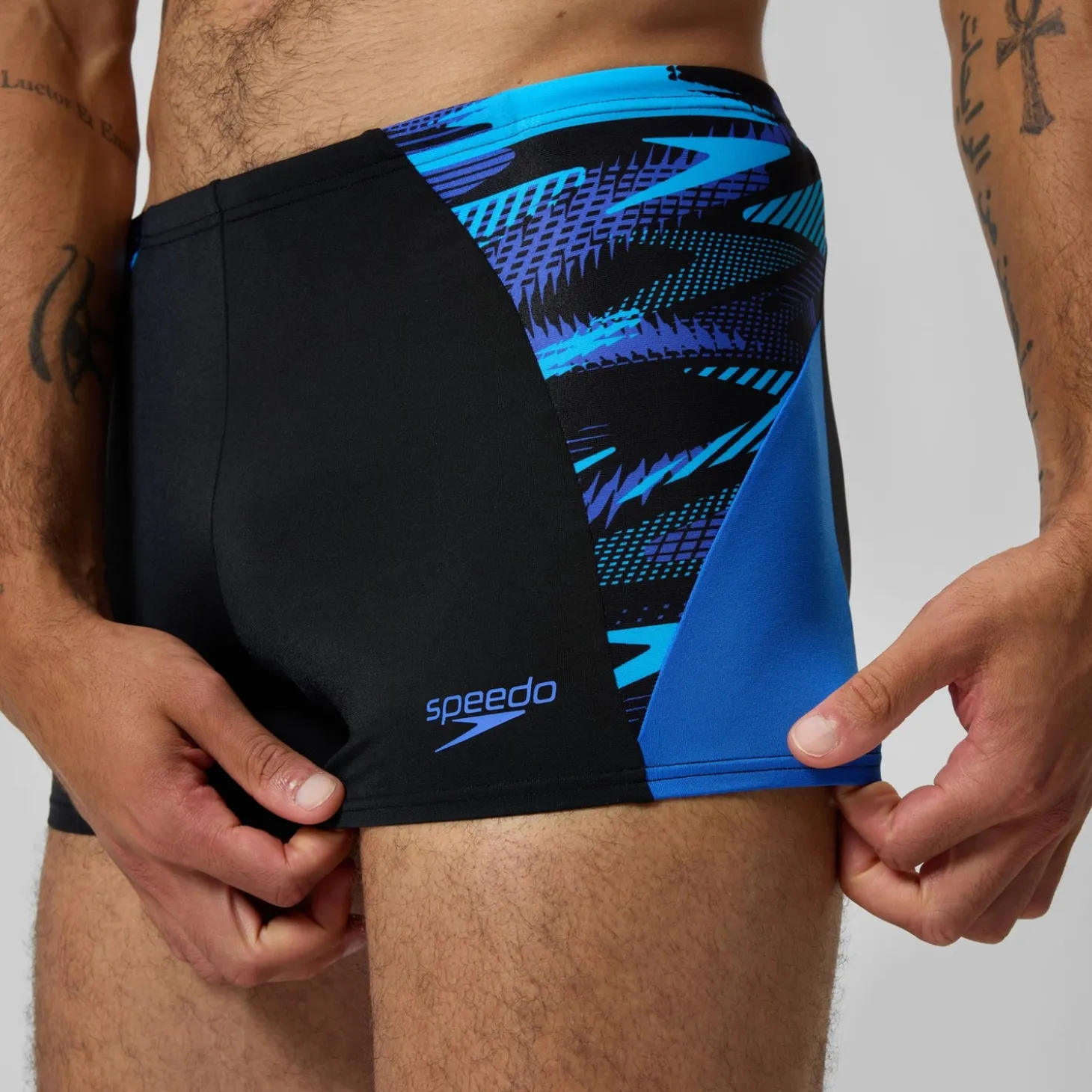 Jammer court homme END+ MAX Splice noir/bleu