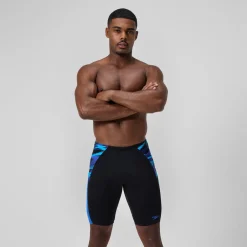 Jammer de compression court homme END+ MAX noir/bleu