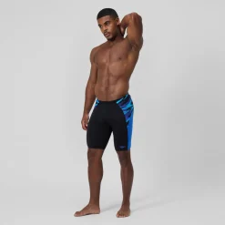 Jammer de compression court homme END+ MAX noir/bleu