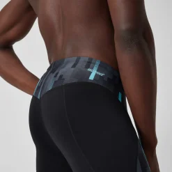 Jammer de compression Hommes END+ MAX pour Hommes Noir/Gris USA/Bleu marine