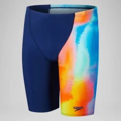 Jammer garçon - Digital Allover V-Cut pour Garçons Bleu céruléen