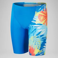 Jammer garçon - Digital Allover V-Cut pour Garçons Bleu frappant