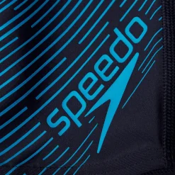 Jammer garçon - Medley Logo pour Garçons Bleu marine profond/Bolt