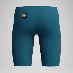 Jammer Garçon Max Fastskin Endurance+ taille haute turquoise