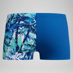 Jammer Garçon V-Cut imprimé bleu
