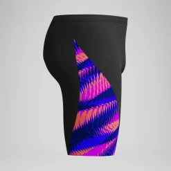 Jammer Homme Club Training V-Cut imprimé noir/rose