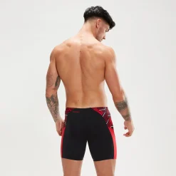 Jammer Homme ECO Endurance+ Splice mi-long noir/rouge
