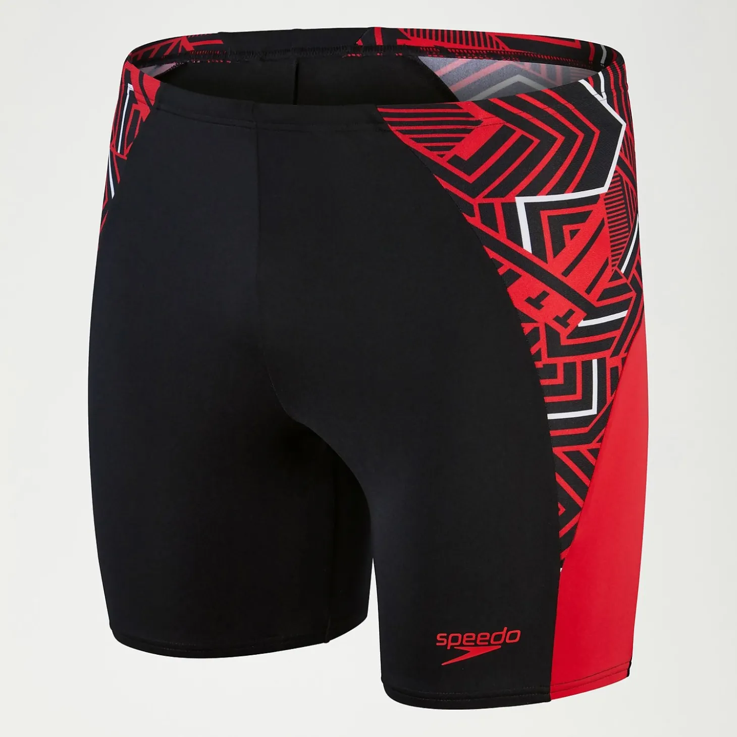 Jammer Homme ECO Endurance+ Splice mi-long noir/rouge