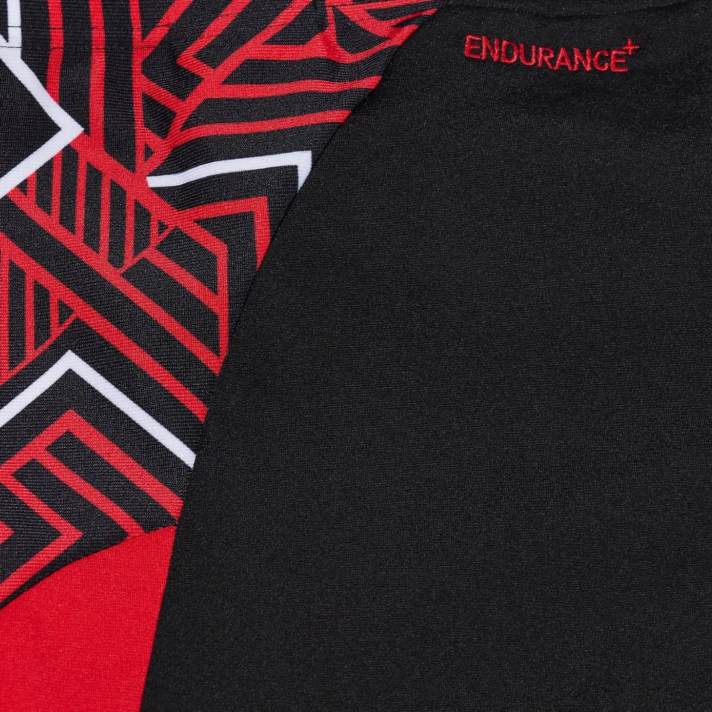 Jammer Homme ECO Endurance+ Splice mi-long noir/rouge
