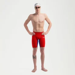 Jammer Homme Fastskin LZR Pure Valor 2.0 Rouge/Bleu
