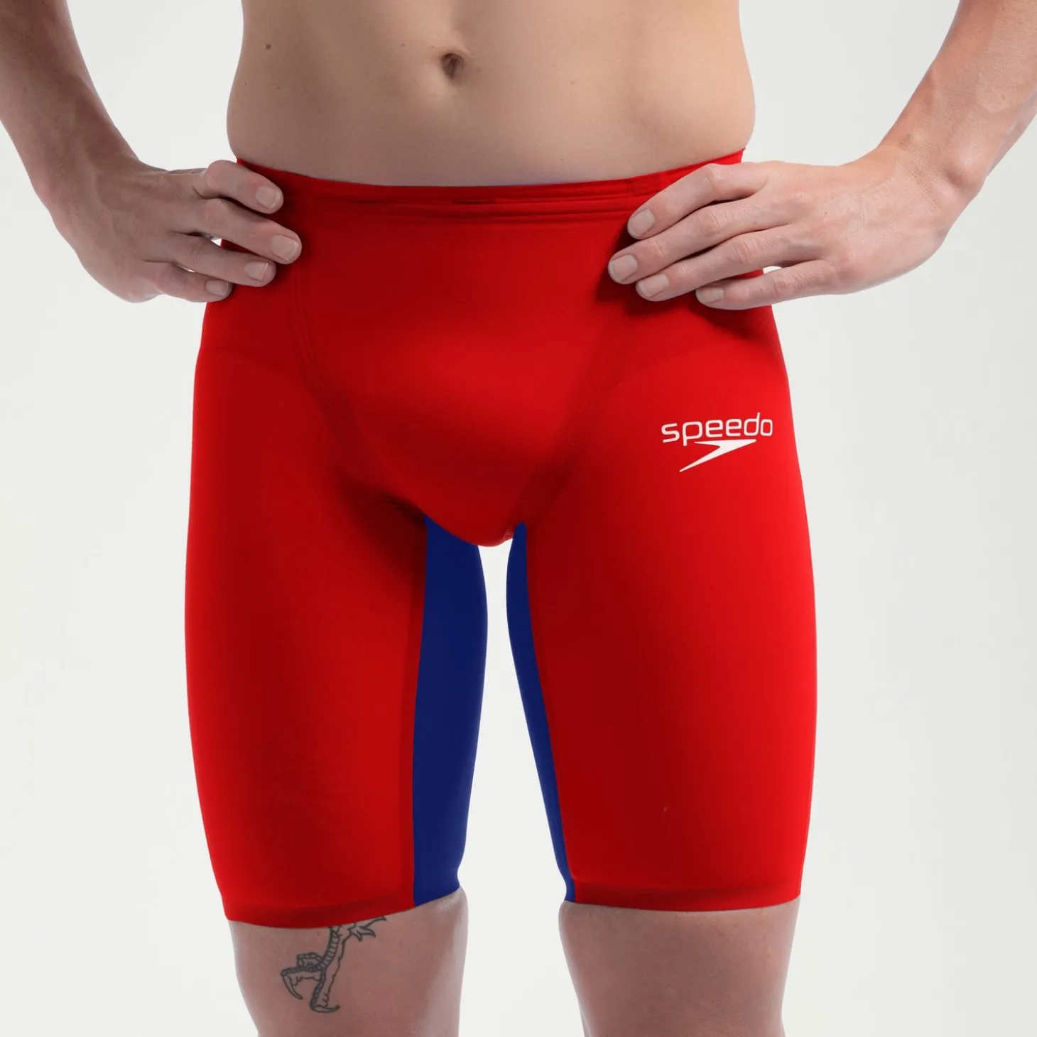 Jammer Homme Fastskin LZR Pure Valor 2.0 Rouge/Bleu