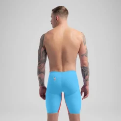 Jammer taille haute - Fastskin LZR Pure Valor 2.0 pour Hommes Bleu/Rouge