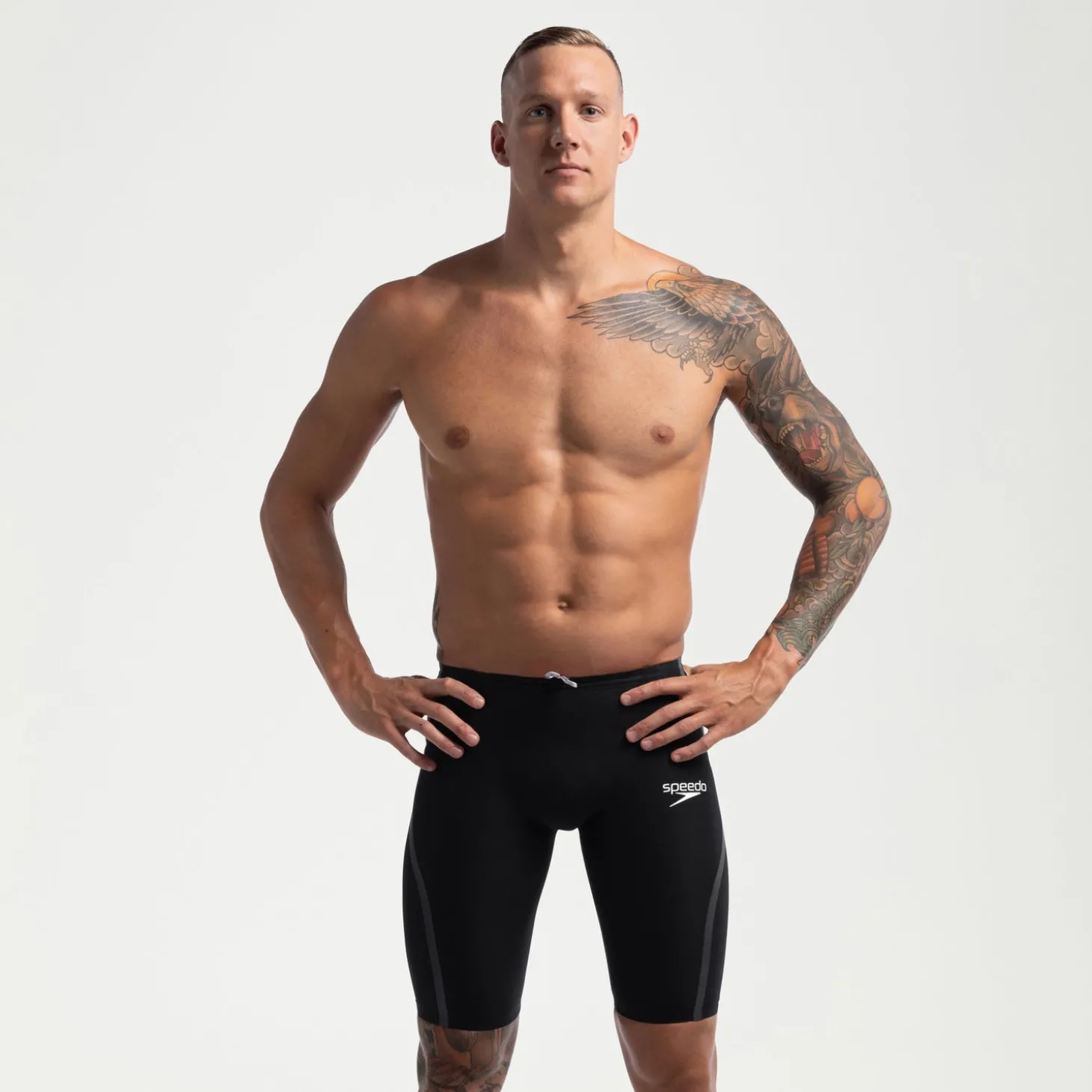 Jammer taille haute Homme Fastskin LZR Pure Intent 2.0 Noir/Irisé