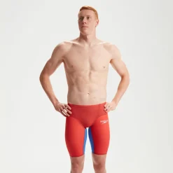 Jammer taille haute Homme Fastskin LZR Pure Valor 2.0 Rouge/Bleu