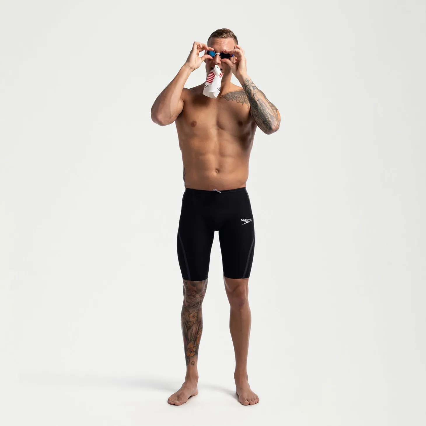 Jammer taille haute Homme Fastskin LZR Pure Intent 2.0 Noir/Irisé