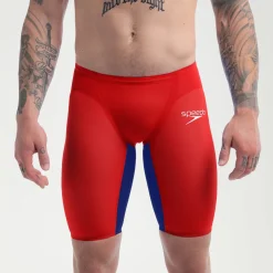 Jammer taille haute Homme Fastskin LZR Pure Valor 2.0 Rouge/Bleu